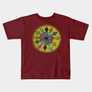 Rangoli artwork Kids T-Shirt